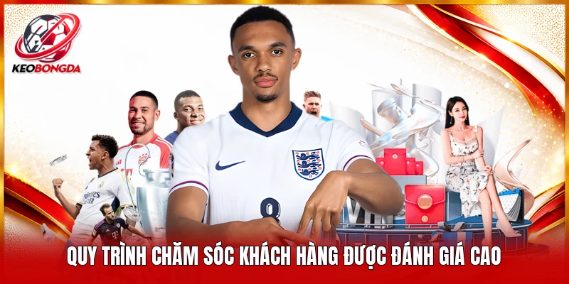 Quy trình chăm sóc khách hàng được đánh giá cao