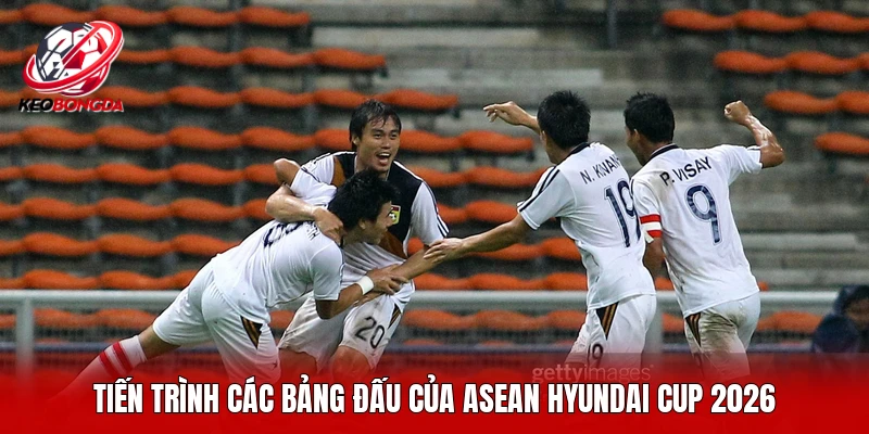 Tiến trình các bảng đấu của ASEAN Hyundai Cup 2026